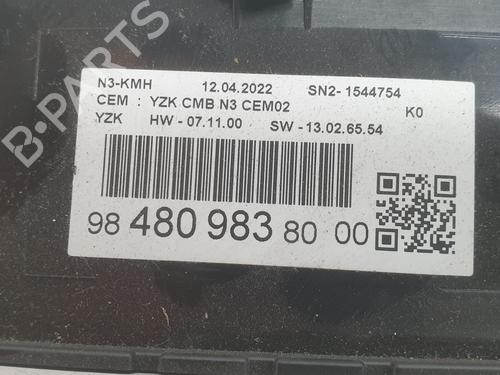 Kombiinstrument CITROËN JUMPY III Van (V_)  | BP31991955C47 