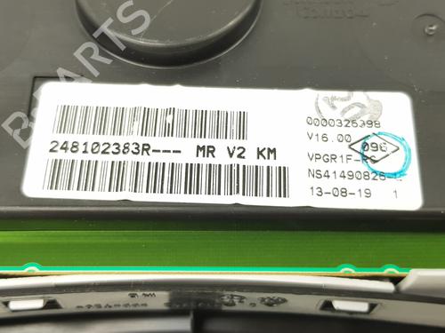 Instrument cluster DACIA SANDERO II TCe 90 (B8M1, B8MA, B8AC) | BP8537483C47 