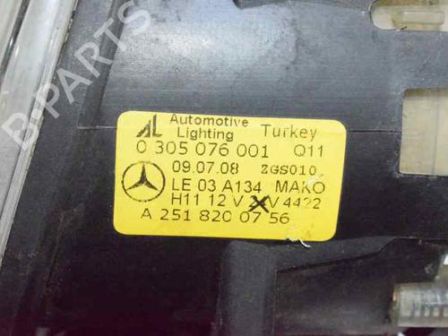 Left front fog light MERCEDES-BENZ A-CLASS (W169) A 180 CDI (169.007, 169.307) | BP894175C30 