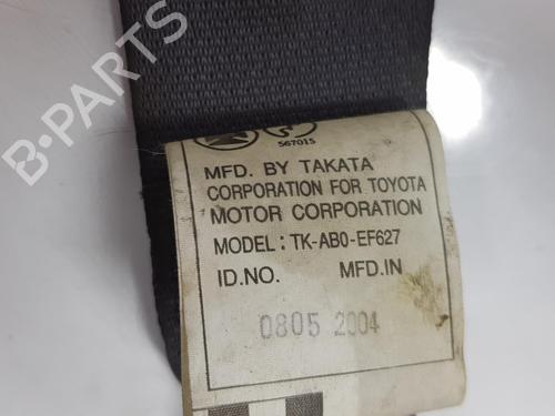 Rear left seatbelt TOYOTA LAND CRUISER PRADO (_J12_) 3.0 D-4D (KDJ120, KDJ125) | BP12144213I29 