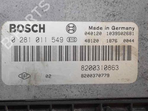 Engine control unit (ECU) RENAULT MEGANE II Saloon (LM0/1_) 1.9 dCi (LM0G, LM1G, LM2C) | BP781661M57 