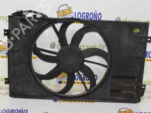 Used Radiator fan VW TOURAN (1T1, 1T2) 1.9 TDI (105 hp) 755652