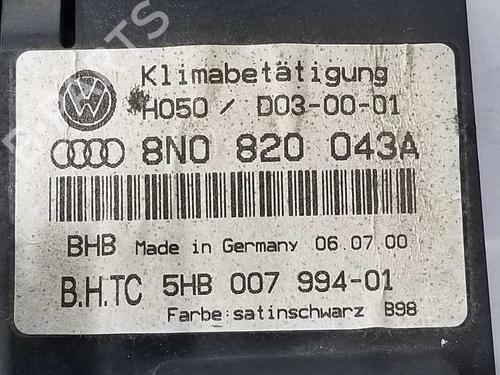AC Styreenhet / Manøvreringsenhet AUDI TT (8N3) 1.8 T | BP8080500I5 