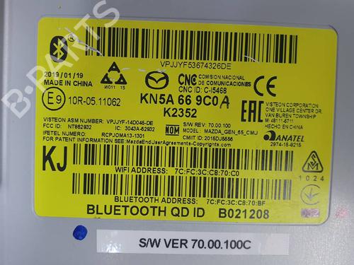 Electronic module MAZDA CX-5 (KF) | BP39100298M83 - Image 2