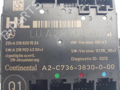 Electronic module MERCEDES-BENZ E-CLASS (W212) E 300 Hybrid / BlueTEC Hybrid (212.098) | BP20199141M83 