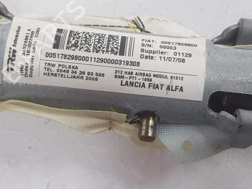 Right curtain airbag FIAT 500 (312_) 1.3 D Multijet (312AXB1A) | BP7881309C12 