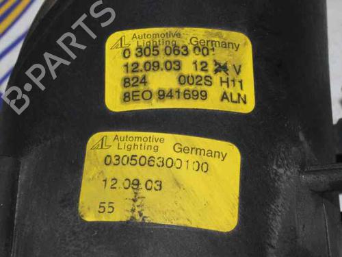 Left front fog light AUDI A4 B6 (8E2) 1.9 TDI | BP792716C30 