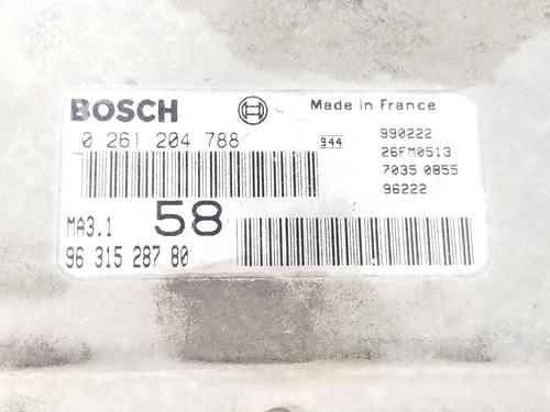 Engine control unit (ECU) CITROËN SAXO (S0, S1) 1.1 X, SX | BP9505230M57 