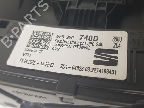 Instrument cluster SEAT IBIZA V (KJ1, KJG) 1.0 TSI | BP13298132C47 