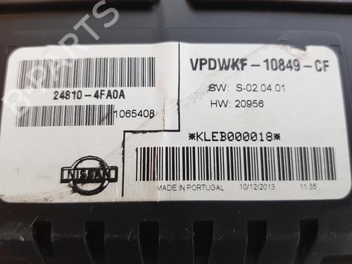 Instrument cluster NISSAN NV200 Van e-NV (ME0N) | BP11353178C47 
