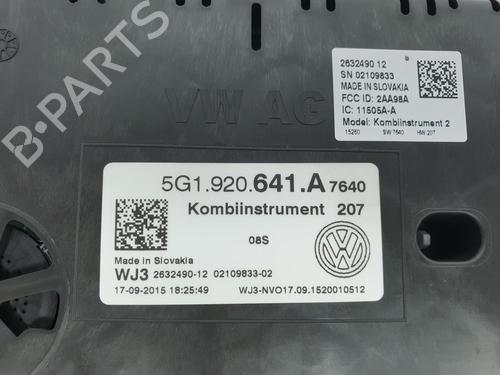 Instrument cluster VW GOLF VII (5G1, BQ1, BE1, BE2) 1.6 TDI | BP10282305C47 