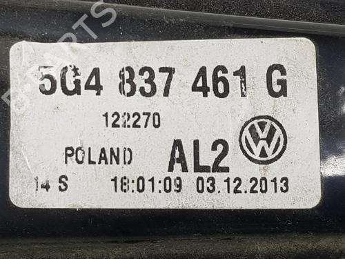 Front left window mechanism VW GOLF VII (5G1, BQ1, BE1, BE2) 1.6 TDI | BP6056253C22 