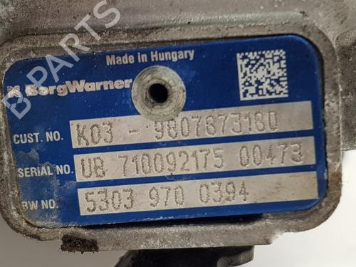Turbolader/Kompressor CITROËN SPACETOURER Bus (V_)  | BP26699039M71 