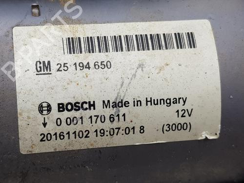 Startmotor OPEL MOKKA / MOKKA X (J13) 1.4 (_76) | BP23441456M8 
