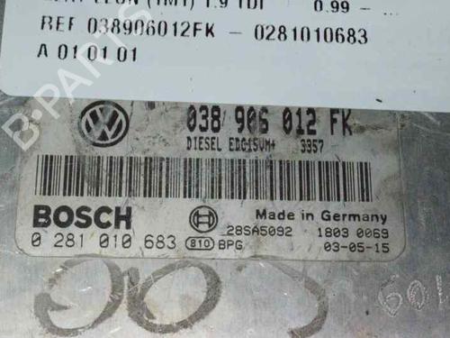 Engine control unit (ECU) SEAT TOLEDO II (1M2) 1.9 TDI | BP1543695M57 