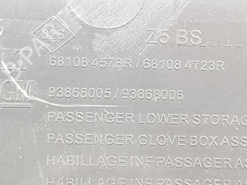 Glove box RENAULT TRAFIC III Van (FG_) 1.6 dCi 90 (FGME) | BP15911748C95 