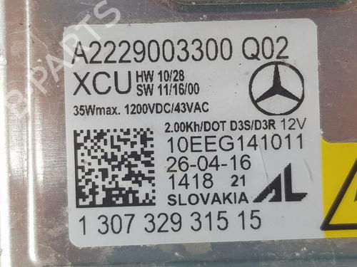 Xenon ballast MERCEDES-BENZ CLA Coupe (C117) CLA 200 CDI / d (117.308) | BP12464074C53 