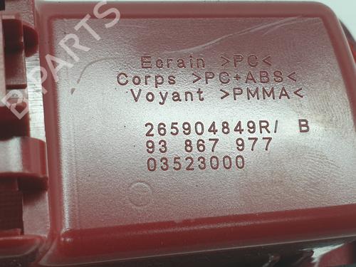 Rear center light RENAULT TRAFIC III Van (FG_)  | BP29400506I39 