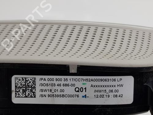 Interior roof light MERCEDES-BENZ C-CLASS (W205) C 200 d (205.001) | BP27459031I8