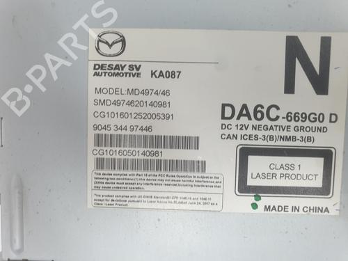 Radio MAZDA CX-3 (DK)  | BP36754175E6  - Image 6