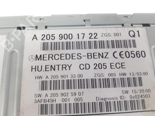 Electronic module MERCEDES-BENZ C-CLASS (W205) C 220 BlueTEC / d (205.002, 205.004) | BP6303768M83 