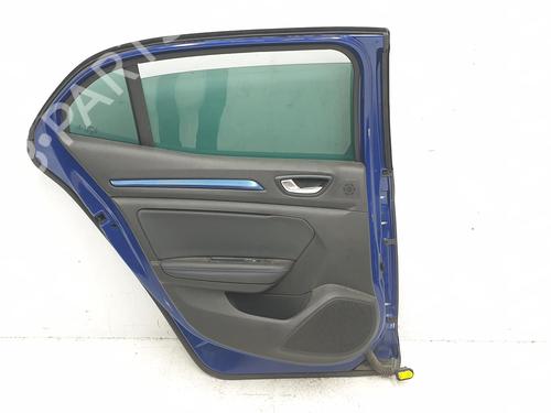 Left rear door RENAULT MEGANE IV Hatchback (B9A/M/N_) 1.6 dCi 130 (B9A4) | BP16947085C4 
