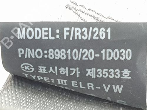 Rear left seatbelt KIA CARENS III MPV (UN) 2.0 CRDi 140 | BP23227430I29 