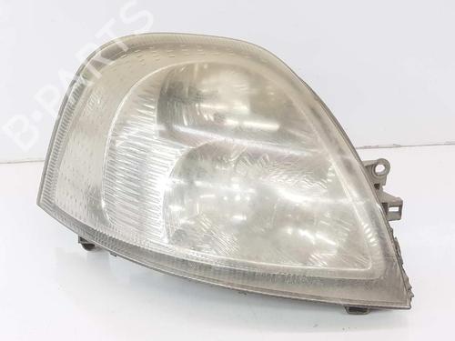 Used Right headlight RENAULT MASTER II Van (FD) 2.5 dCi (120 hp) 7271281