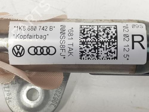 Right curtain airbag VW SCIROCCO III (137, 138) 1.4 TSI | BP8637842C12 