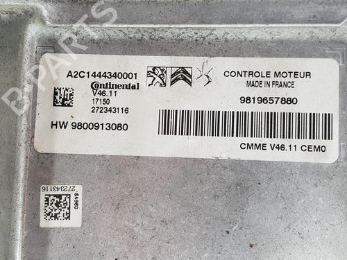 Engine control unit (ECU) OPEL CROSSLAND X / CROSSLAND (P17, P2QO) 1.2 (75) | BP31136542M57 