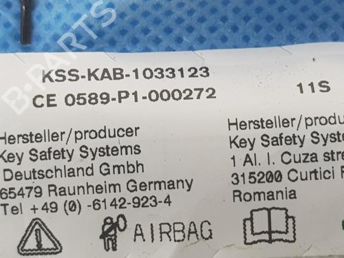 Left curtain airbag SEAT LEON (5F1) 1.4 TSI | BP6324028C11 