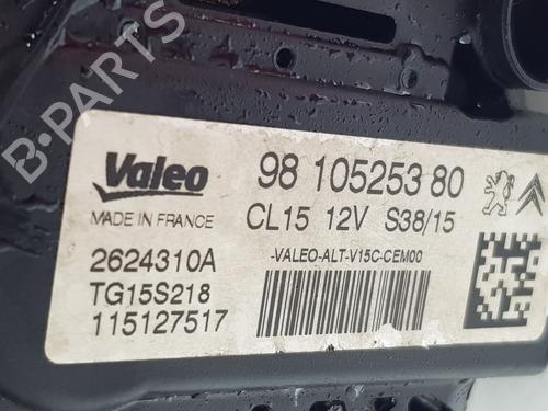 Alternator PEUGEOT 208 I (CA_, CC_) 1.6 BlueHDi 100 | BP23391182M7 
