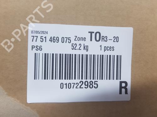 Right slide door RENAULT MASTER II Van (FD) 2.5 dCi (FD01, FD02, FD21, FD22, FD31, FD32, FD3Y, FD71,... | BP32204825C75