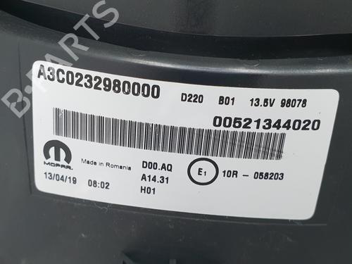 Instrument cluster FIAT 500L (351_, 352_) 1.4 (199LYB1B) | BP22546872C47 