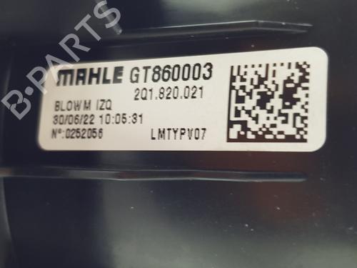 Heater blower motor SEAT IBIZA V (KJ1, KJG) 1.0 TSI | BP14111537M62 