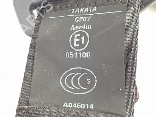 Rear left seatbelt CITROËN C4 II (NC_) 1.6 BlueHDi 100 | BP32268717I29 