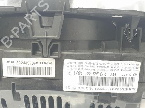 Instrument cluster MERCEDES-BENZ E-CLASS (W212) E 200 CDI / BlueTEC (212.005, 212.006) | BP17740474C47 