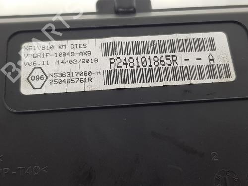 Instrument cluster MERCEDES-BENZ CITAN Box Body/MPV (W415) 108 CDI (415.601, 415.603) | BP20196796C47 