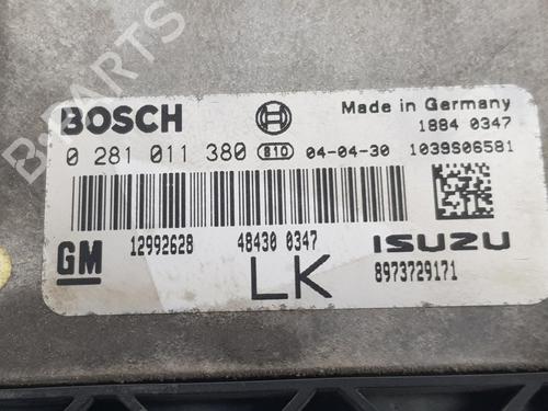 Engine control unit (ECU) OPEL ASTRA H (A04) 1.7 CDTI (L48) | BP8392509M57 