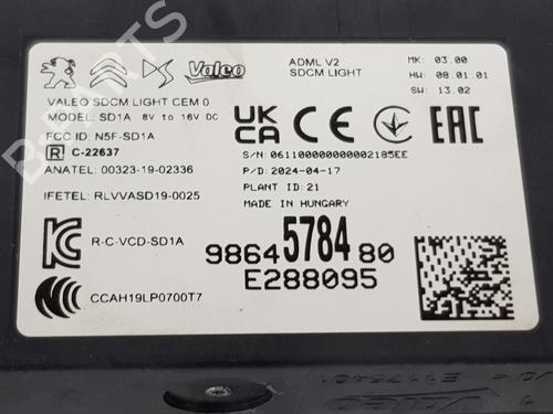 Electronic module OPEL ASTRA L Sports Tourer (O5) 1.2 (FRHNPJ) | BP25494528M83 