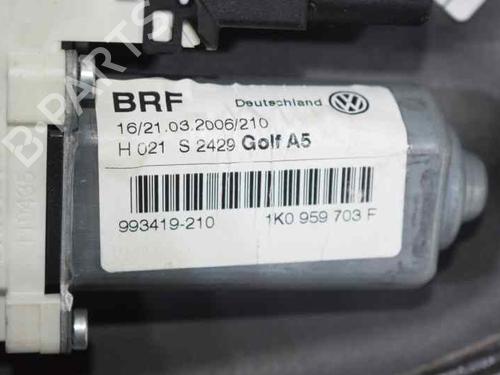 Rear left window mechanism VW GOLF V (1K1) 1.9 TDI | BP755704C24 