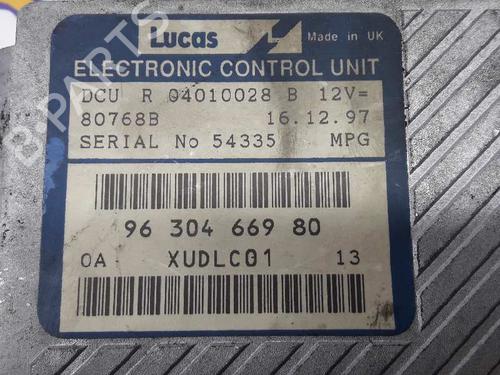 Engine control unit (ECU) PEUGEOT 406 (8B) 2.1 TD 12V | BP1432765M57 