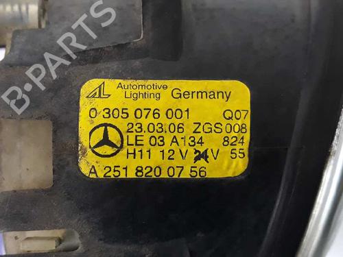 Left front fog light MERCEDES-BENZ A-CLASS (W169) A 180 CDI (169.007, 169.307) | BP1914625C30 