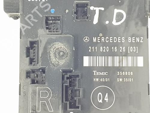 Electronic module MERCEDES-BENZ E-CLASS (W211) E 220 CDI (211.006) | BP24973278M83 
