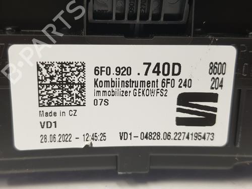 Instrument cluster SEAT IBIZA V (KJ1, KJG) 1.0 MPi | BP13559445C47 
