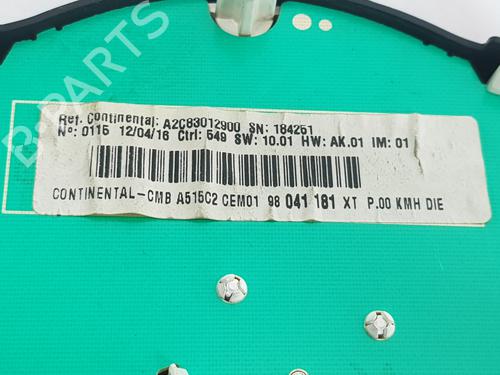 Instrument cluster CITROËN C3 II (SC_) 1.6 BlueHDi 75 | BP33177298C47 - Image 5