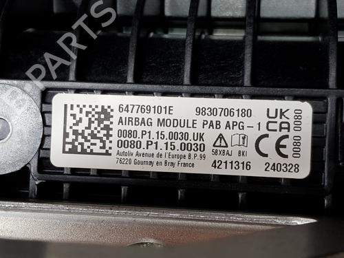 Airbag Kit OPEL ASTRA L Sports Tourer (OV5) 1.2 (FRHNPJ) | BP26187073C86 