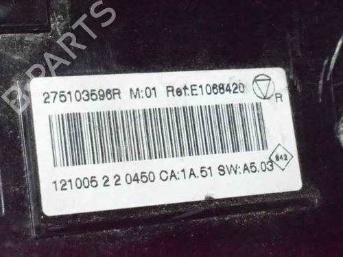 Climate control RENAULT MEGANE III Hatchback (BZ0/1_, B3_) 1.5 dCi | BP1543897I5 