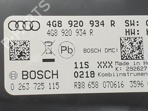 Instrument cluster AUDI A6 C7 (4G2, 4GC) 2.0 TDI | BP29400629C47 