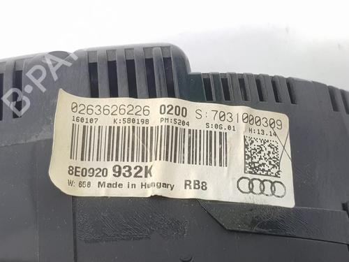Instrument cluster AUDI A4 B7 (8EC) 2.0 TDI 16V | BP3375278C47 